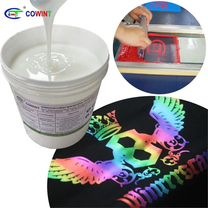 Cowint zeefdruk Hoge kleurvastheid en hoogglans Hot Bronzing Paste